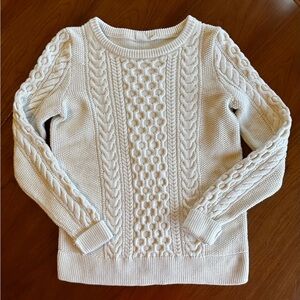 Women's GAP Cable Knit Sweater - Cream